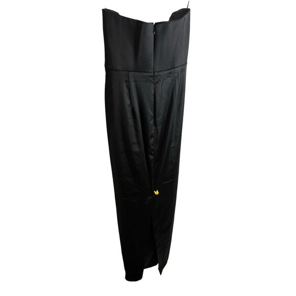 Sau Lee Esther Gown Strapless Maxi Satin Bow Formal Evening Gala Classy Sz 2 - Picture 10 of 12